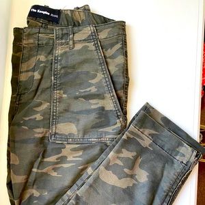 The Kooples Camo Cropped Pant